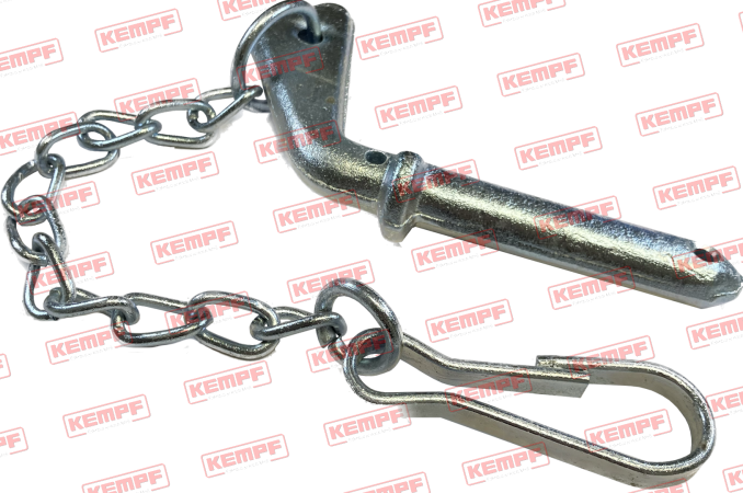 104393 Steckbolzen 16x70mm verzinkt und gebohrt